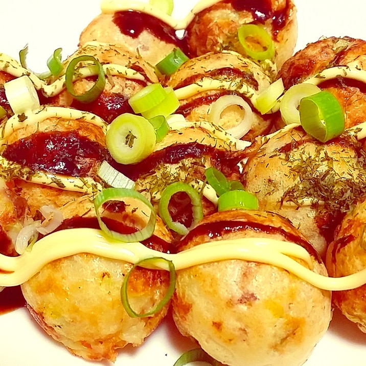タコ無し ひき肉入りのたこ焼き レシピ 作り方 By Yomogimotir 楽天レシピ タコ無し ひき肉入りのたこ焼き レシピ 作り方 By Yomogimotir 楽天レシピ